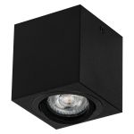 Ledvance Surface Faretti Piazza Nero| 80mmx80mm - Adatto Per  GU10