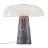 DFTP by Nordlux Glossy Lampada Da Tavolo Marmo e Vetro Grigio | 320mm - Adatto per E27