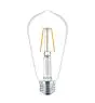 Philips Corepro LED Bulbo E27 Edison Filamento Chiara 4W 470lm - 827 Bianco Molto Caldo | Sostitutiva 40W